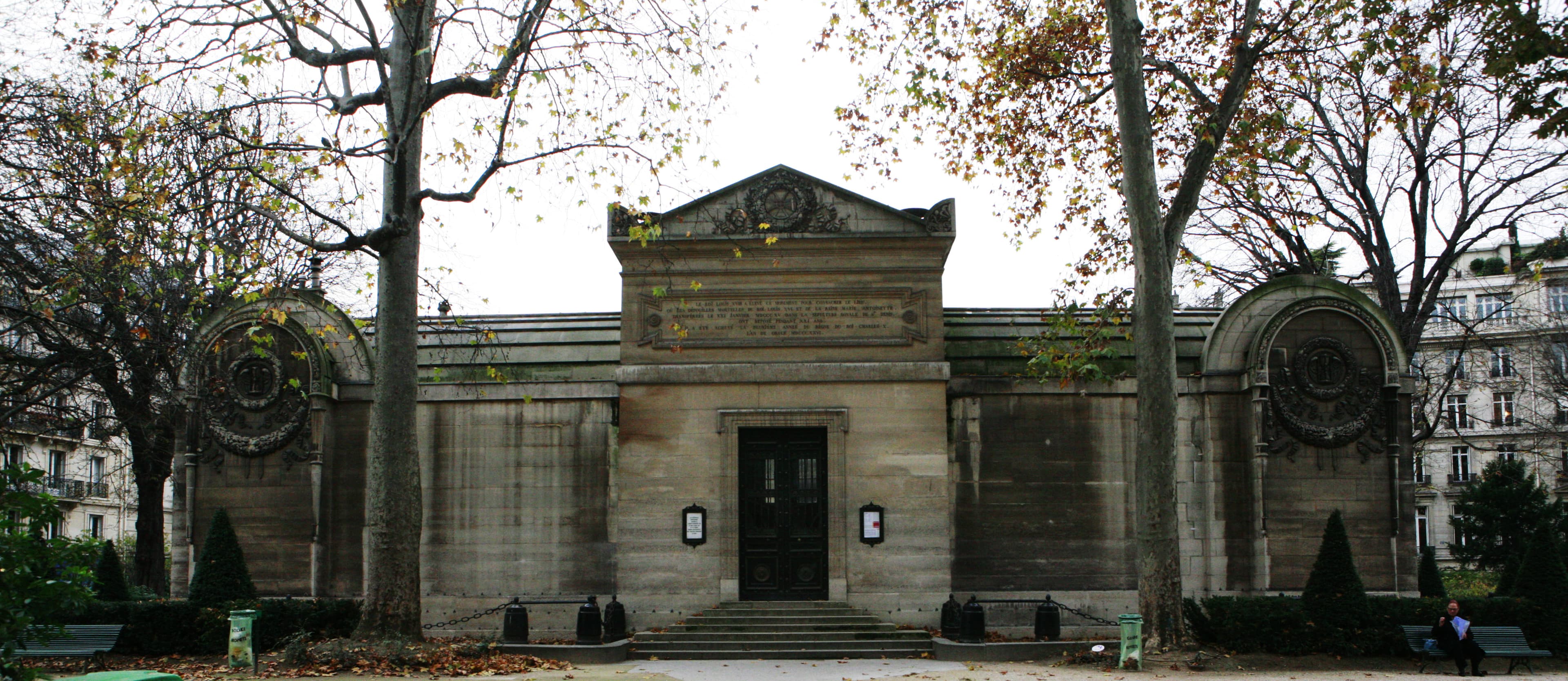 La Chapelle expiatoire, square Louis-XVI